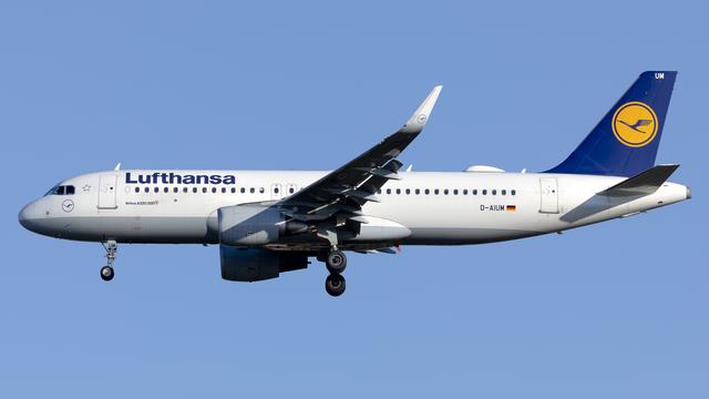 D-AIUM:Airbus A320-200:Lufthansa